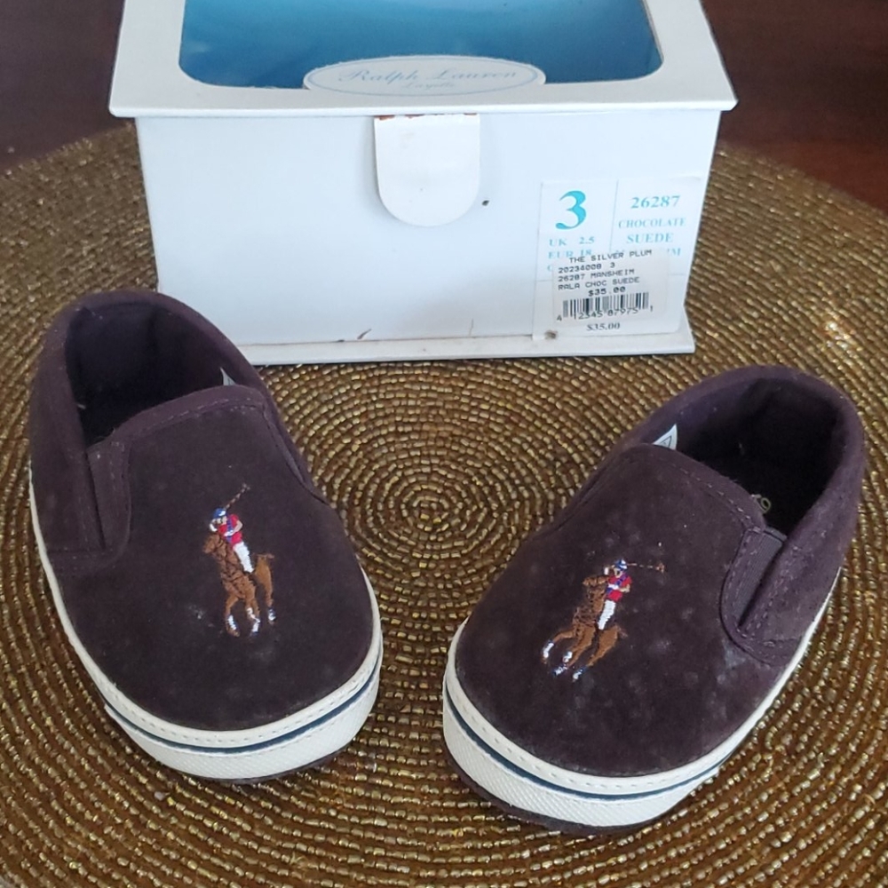 Ralph Lauren infant shoes